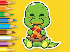 Igra Coloring Book: Hungry Dinosaurs