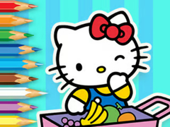 Igra Coloring Book: Hello Kitty Market