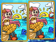 Igra Mermaids Spot The Differences