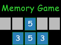 Igra Memory game