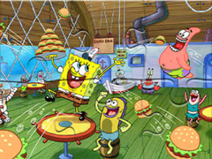 Igra Jigsaw Puzzle: SpongeBob SquarePants Work Time