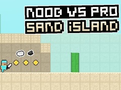 Igra Noob vs Pro Sand island