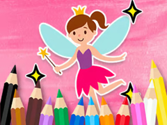 Igra Coloring Book: Little Pretty Fairy