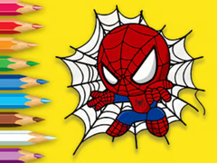 Igra Coloring Book: Baby Spiderman