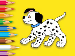 Igra Coloring Book: Cute Spotted Dog