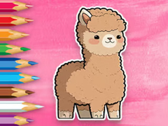 Igra Coloring Book: Cute Alpaca