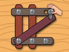 Igra Wood Nuts Master: Screw Puzzle