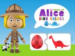 Igra World of Alice Dino Colors