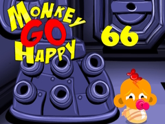 Igra Monkey Go Happy Stage 66