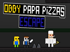 Igra Obby Papa Pizzas Escape