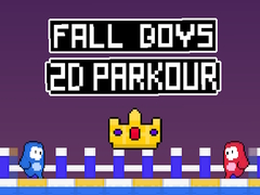 Igra Fall Boys 2D Parkour