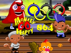 Igra Monkey Go Happy Stage 864