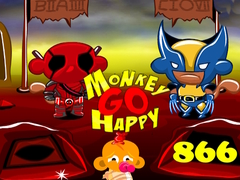 Igra Monkey Go Happy Stage 866