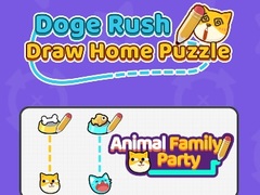 Igra Doge Rush : Draw Home Puzzle