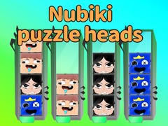 Igra Nubiki puzzle heads