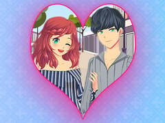 Igra Romantic Anime Couples Dress Up Game