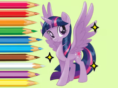 Igra Coloring Book: Twilight Sparkle