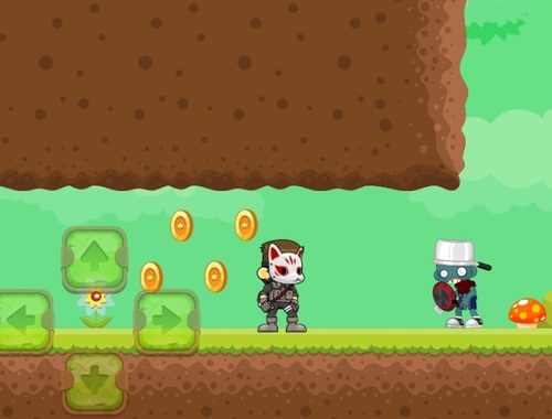 Igra Ninja protiv Zombi: Napad  online.