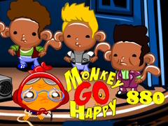 Igra Monkey Go Happy Stage 880 New Monkeys On Block Theme