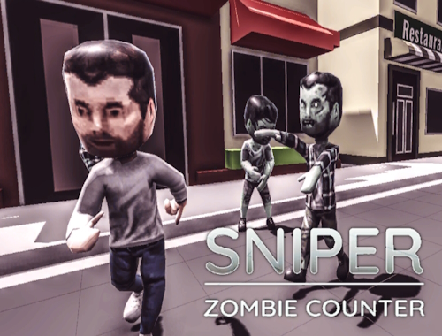 Igra Snajperski brojač zombija  online.