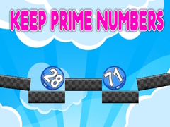 Igra Keep Prime Numbers