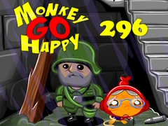 Igra Monkey Go Happy Stage 296