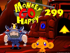 Igra Monkey Go Happy Stage 299