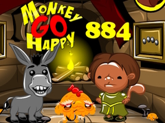 Igra Monkey Go Happy Stage 884