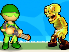 Igra Destruction of Stickman Zombie