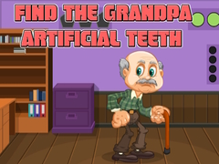 Igra Find the Grandpa Artificial Teeth