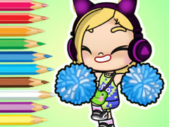 Igra Coloring Book: Avatar World Cheerleader