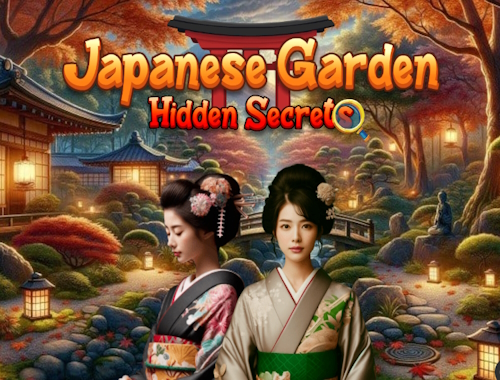 Igra Japanski vrt: Skrivene tajne  online.