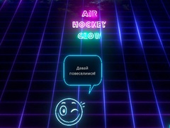 Igra Air Hockey Glow