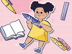 Igra Kids Quiz: Stationery Story