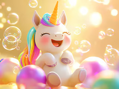 Igra Jigsaw Puzzle: Unicorn Bubble Fun