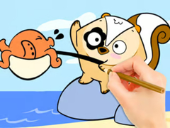 Igra Coloring Book: Fishing Surprise