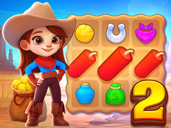 Igra Wild West Match 2: The Gold Rush