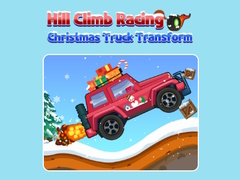 Igra Hill Climb Racing: Christmas Truck Transform