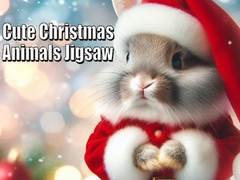 Igra Cute Christmas Animals Jigsaw