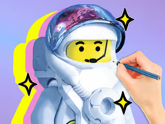 Igra Coloring Book: LEGO Astronaut