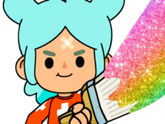 Igra Coloring Book: Toca Boca Rita