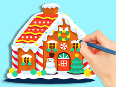 Igra Coloring Book: Gingerbread Hut