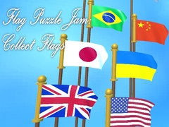 Igra Flag Puzzle Jam: Collect Flags