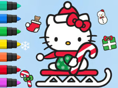 Igra Coloring Book: Hello Kitty Christmas