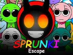 Igra Sprunki 3D Escape