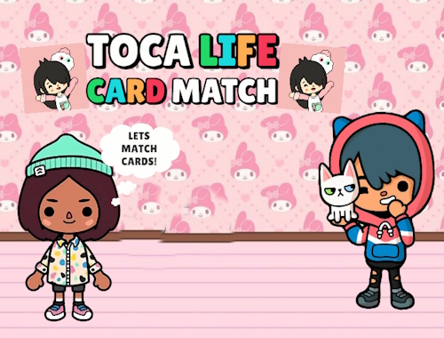 Igra Toka Life Match memorijske kartice  online.