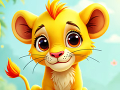 Igra Jigsaw Puzzle: Baby Simba