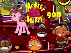 Igra Monkey Go Happy Stage 908