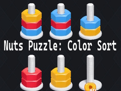 Igra Nuts Puzzle: Color Sort