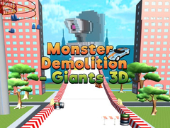 Igra Monster Demolition Giants 3d